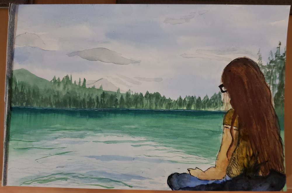 Trying Landscapes - "This watercolor approach is truly meditative." - image 1 - student project