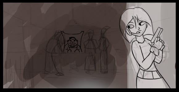 Secret Agent Storyboard Project 1 - image 2 - student project