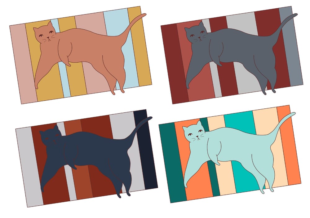 Teal Kitty - image 2 - student project