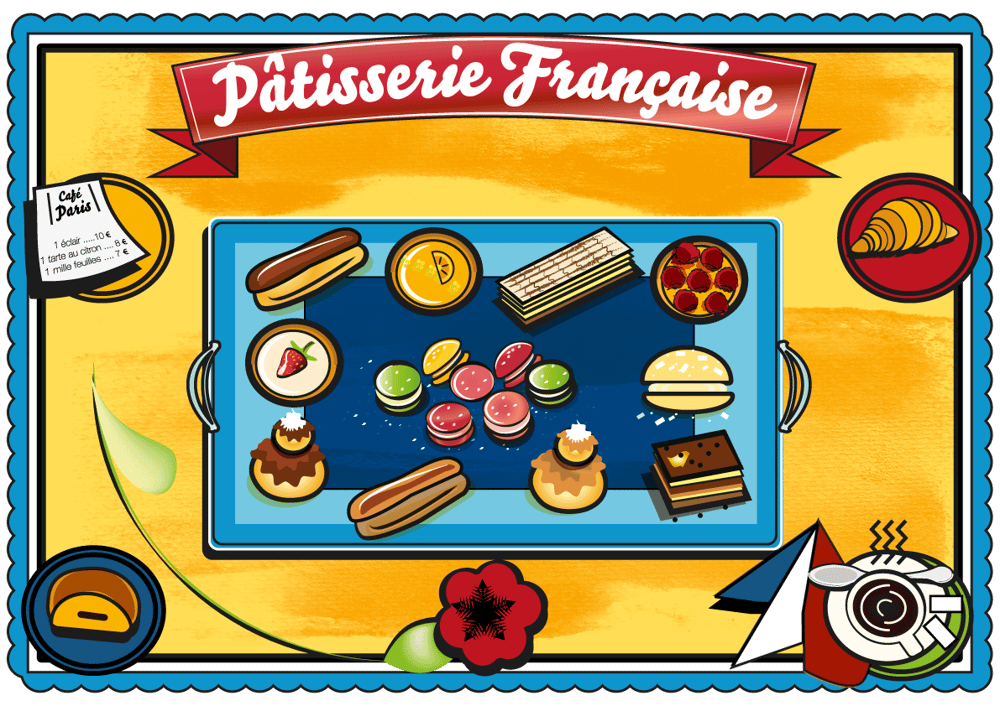 La pâtisserie Française (Because I am french & on diet !) - - image 1 - student project