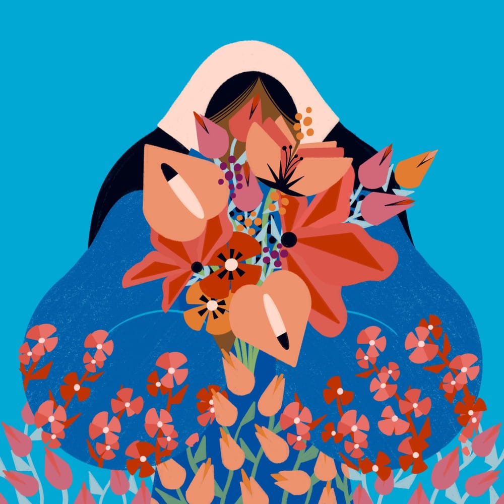 Fashionista Flower Girl - image 7 - student project