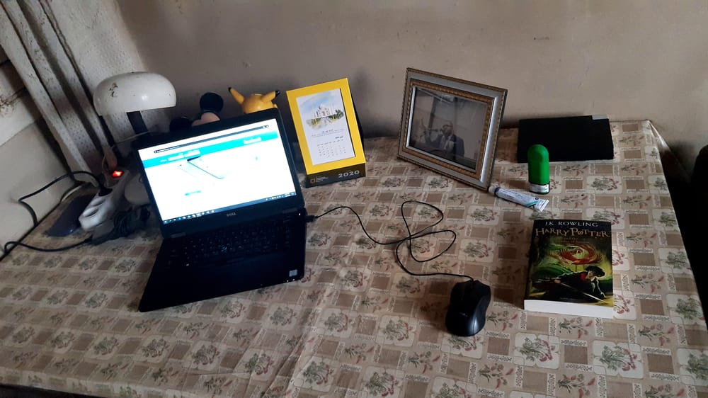 My Desk at Home - image 2 - student project