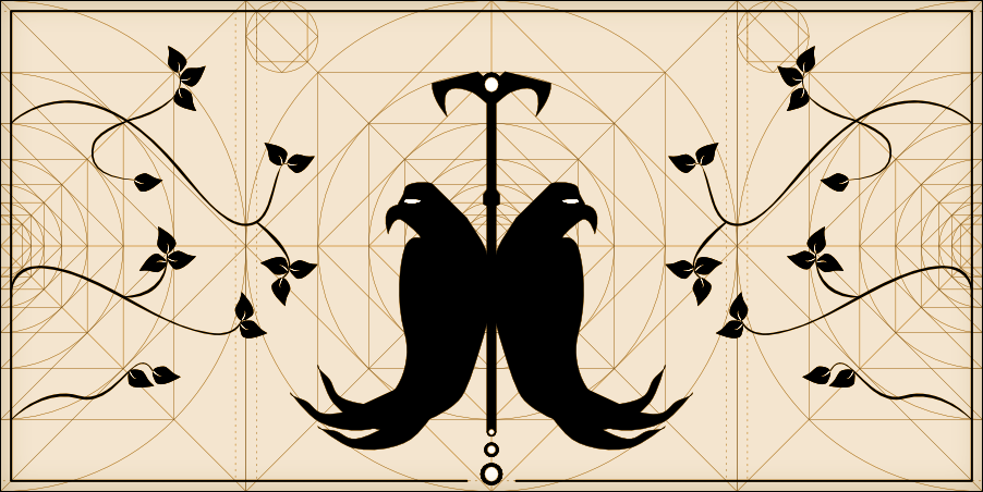 Bird and vine brick pattern - image 1 - student project