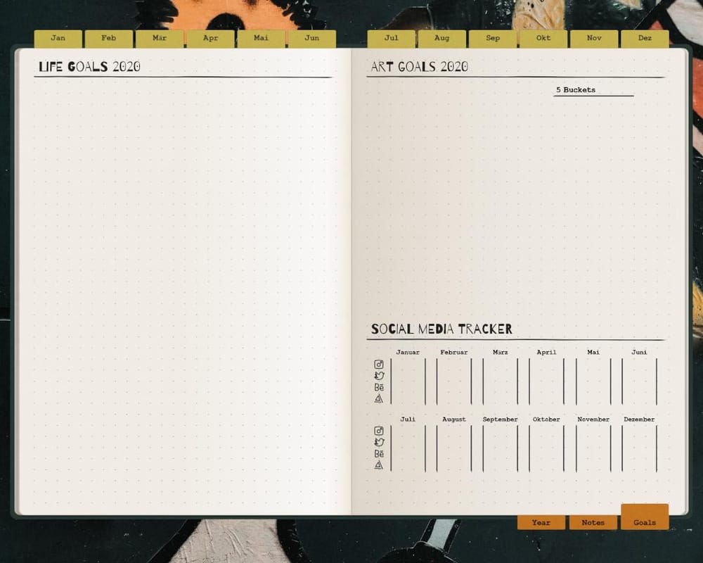Digitizing my Bullet Journal - image 4 - student project