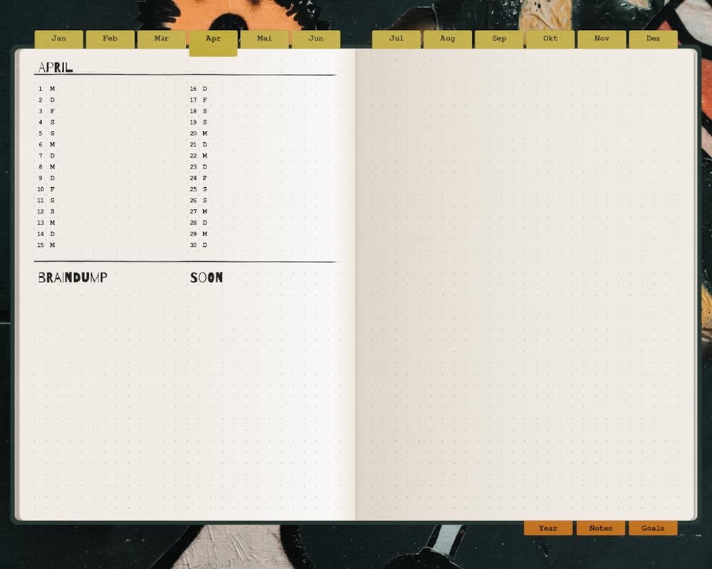 Digitizing my Bullet Journal - image 5 - student project