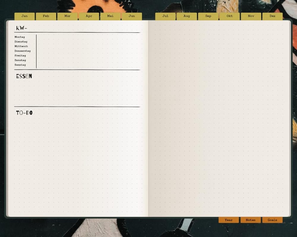 Digitizing my Bullet Journal - image 2 - student project
