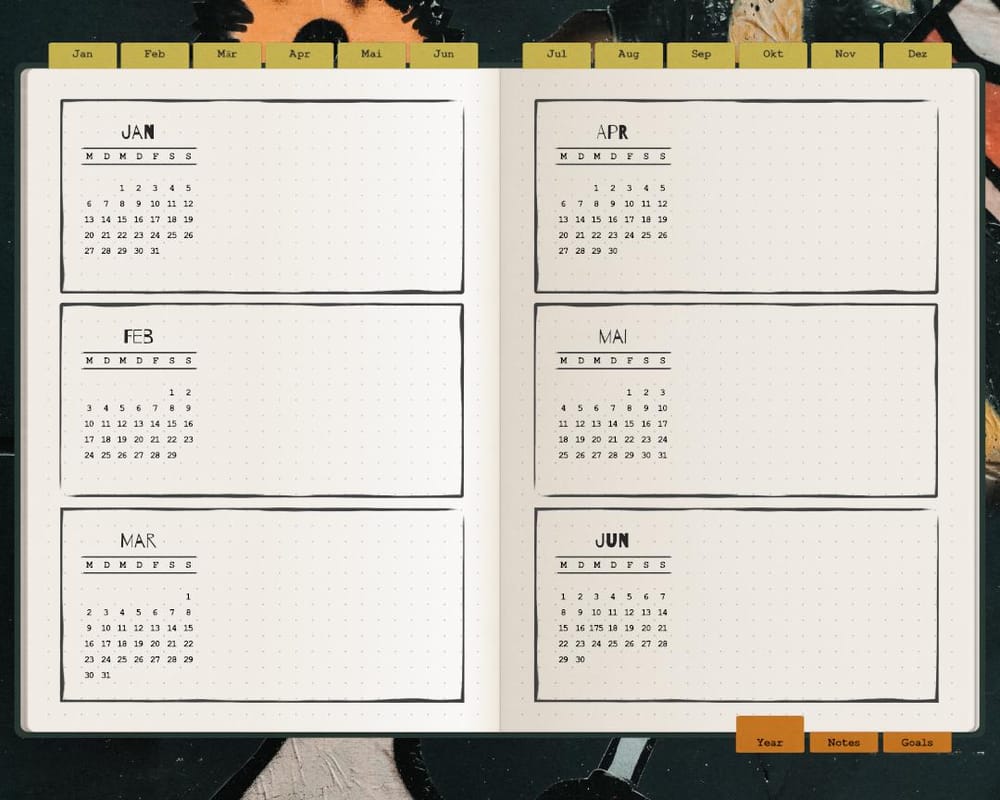 Digitizing my Bullet Journal - image 3 - student project