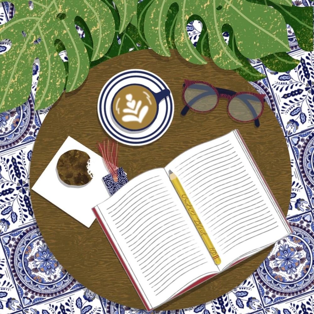 Flatlay illustrations - image 4 - student project