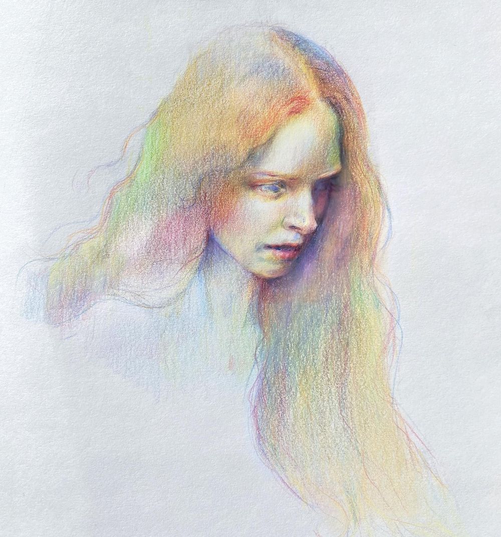 Vivid Colour Portrait - image 2 - student project