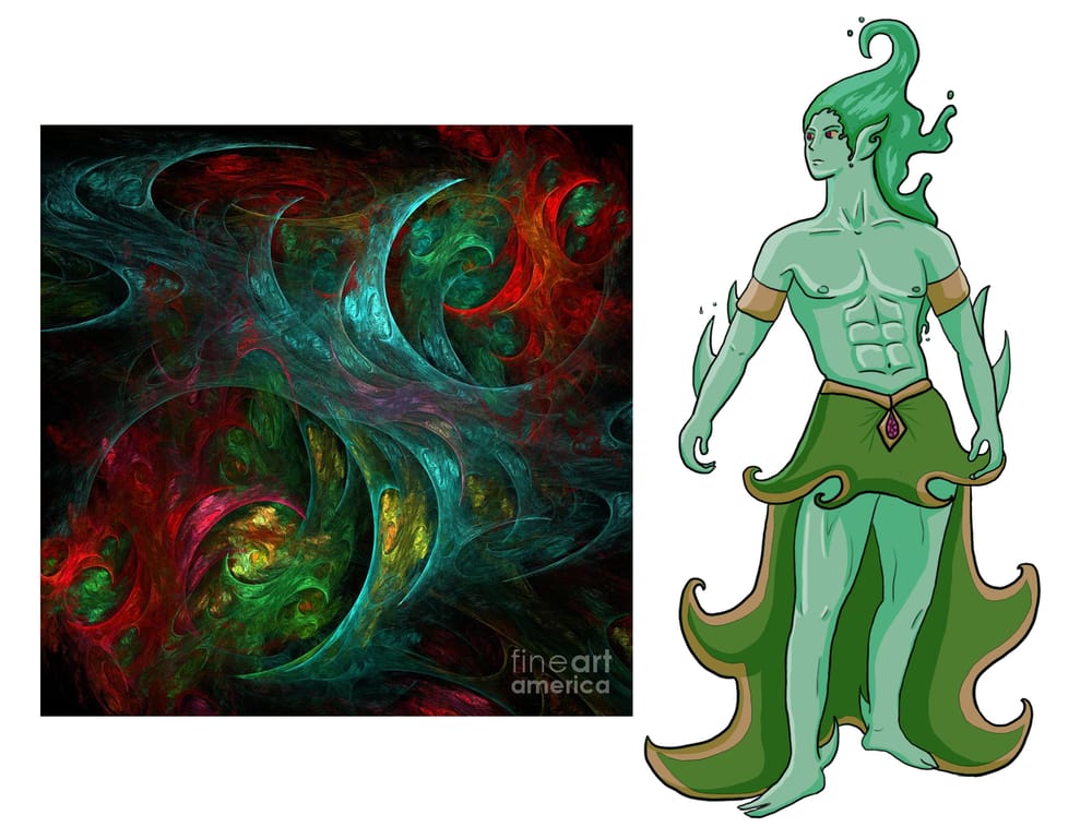 Water Elemental Guardian - image 3 - student project