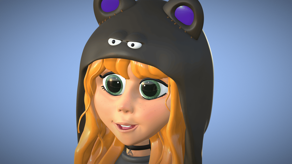 Girl 3d - image 2 - student project