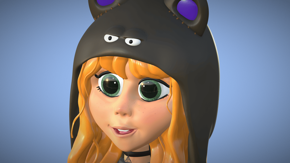 Girl 3d - image 3 - student project