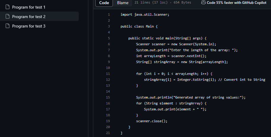 All Programs for test - image 1 - student project
