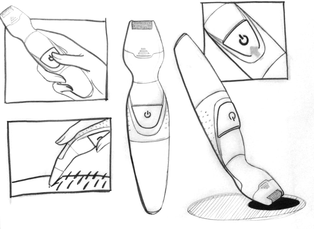 Shaving device - image 3 - student project