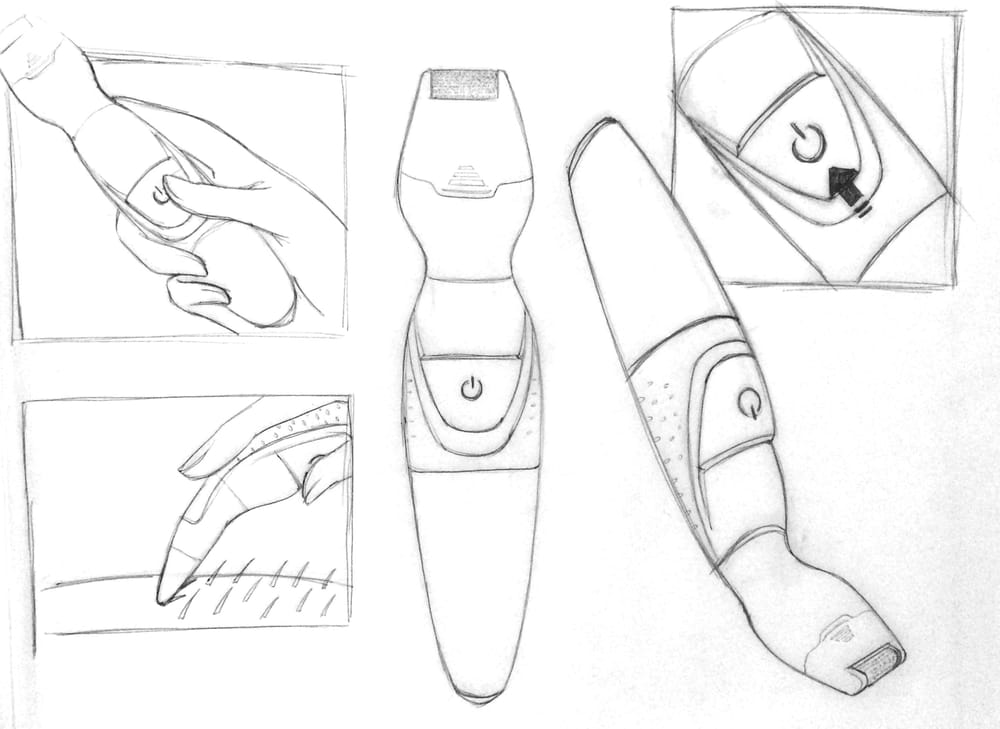 Shaving device - image 2 - student project