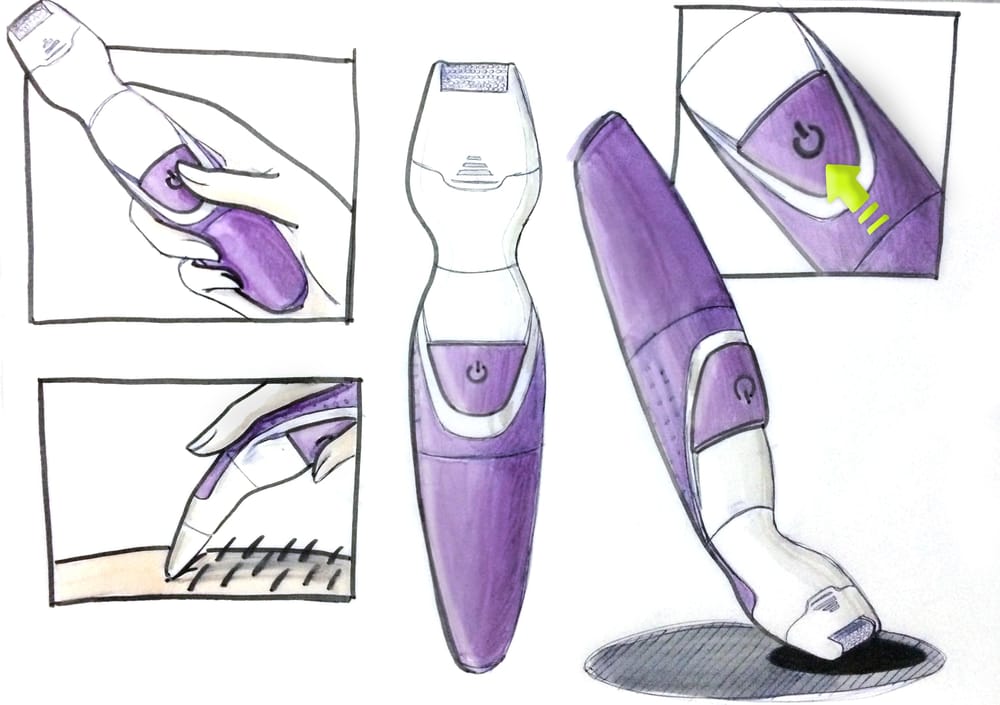 Shaving device - image 4 - student project