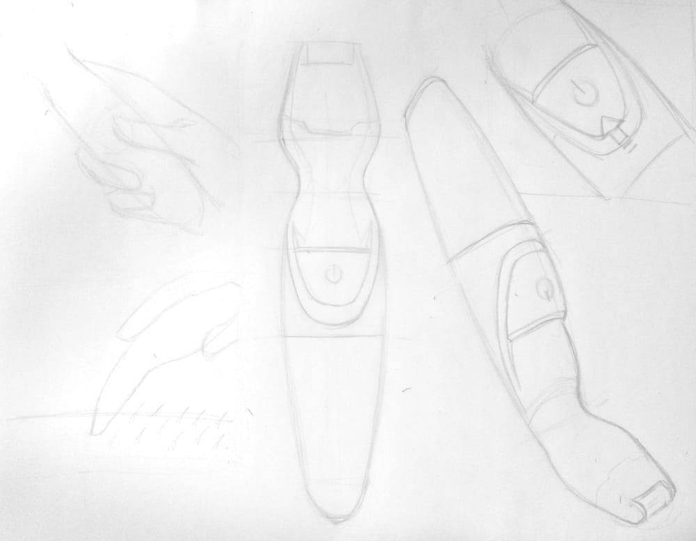 Shaving device - image 1 - student project
