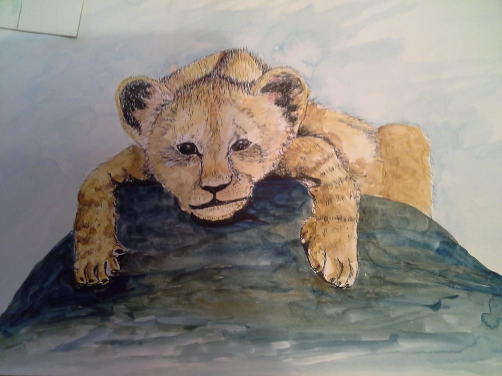Ink-Watercolor illustration - Yasmina - image 1 - student project