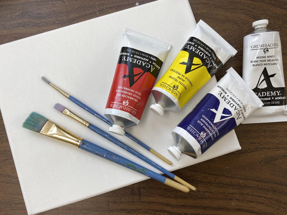 Beginning Acrylics Introduction to Acrylics and the Painting Process