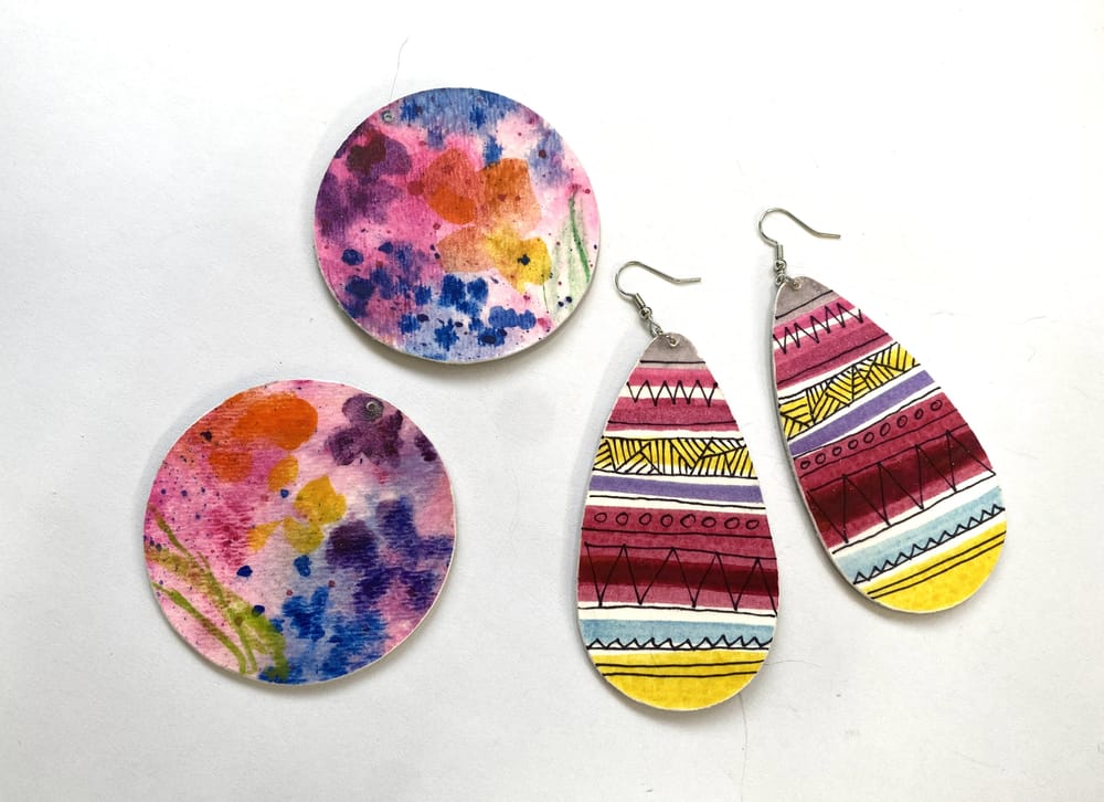 Wearable Art - Earrings - image 3 - student project