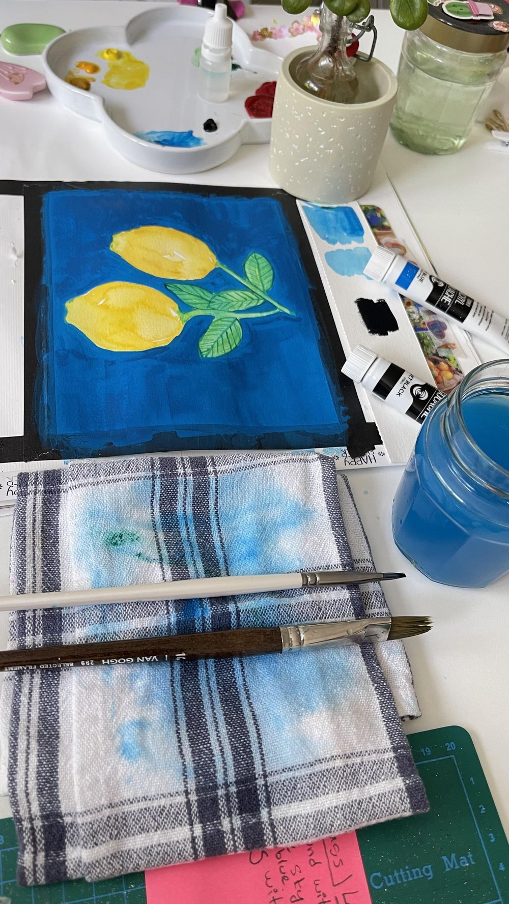 SAMPLE PROJECT: Gouache Background - image 4 - student project