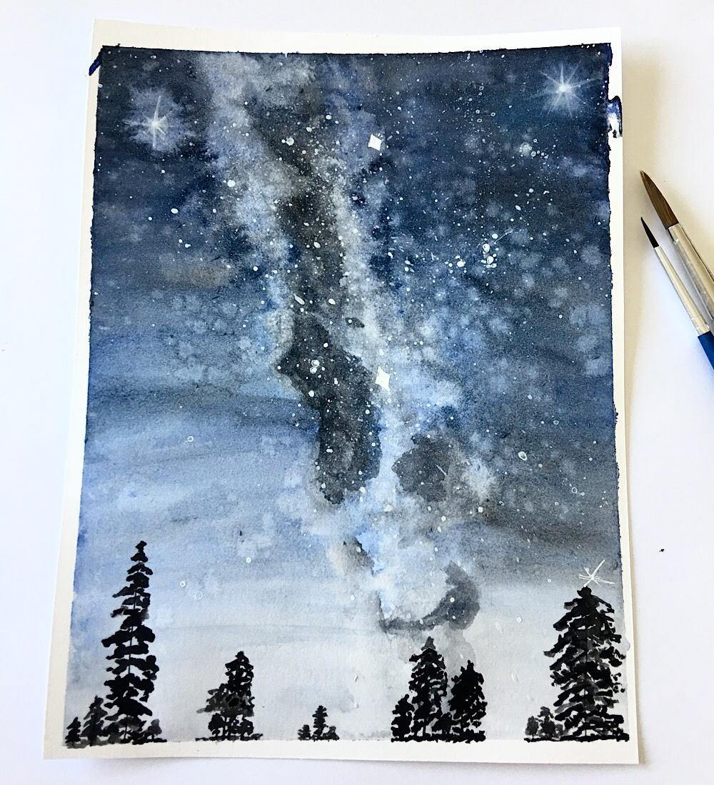 Starry sky - image 1 - student project
