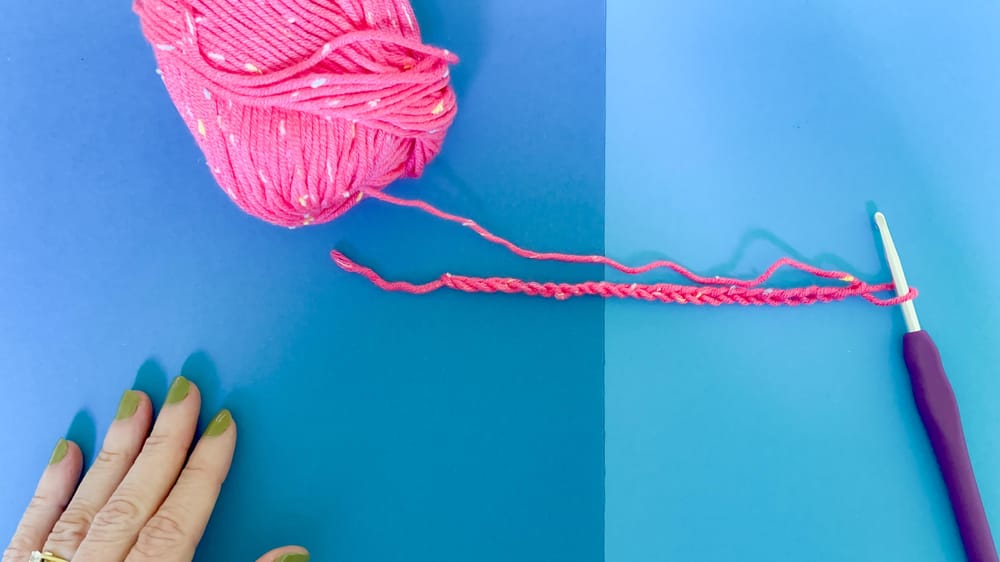SAMPLE PROJECT: Colorful Crochet bunting Garland - image 2 - student project