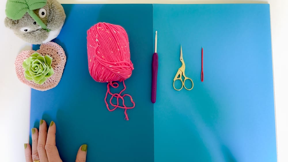 SAMPLE PROJECT: Colorful Crochet bunting Garland - image 1 - student project