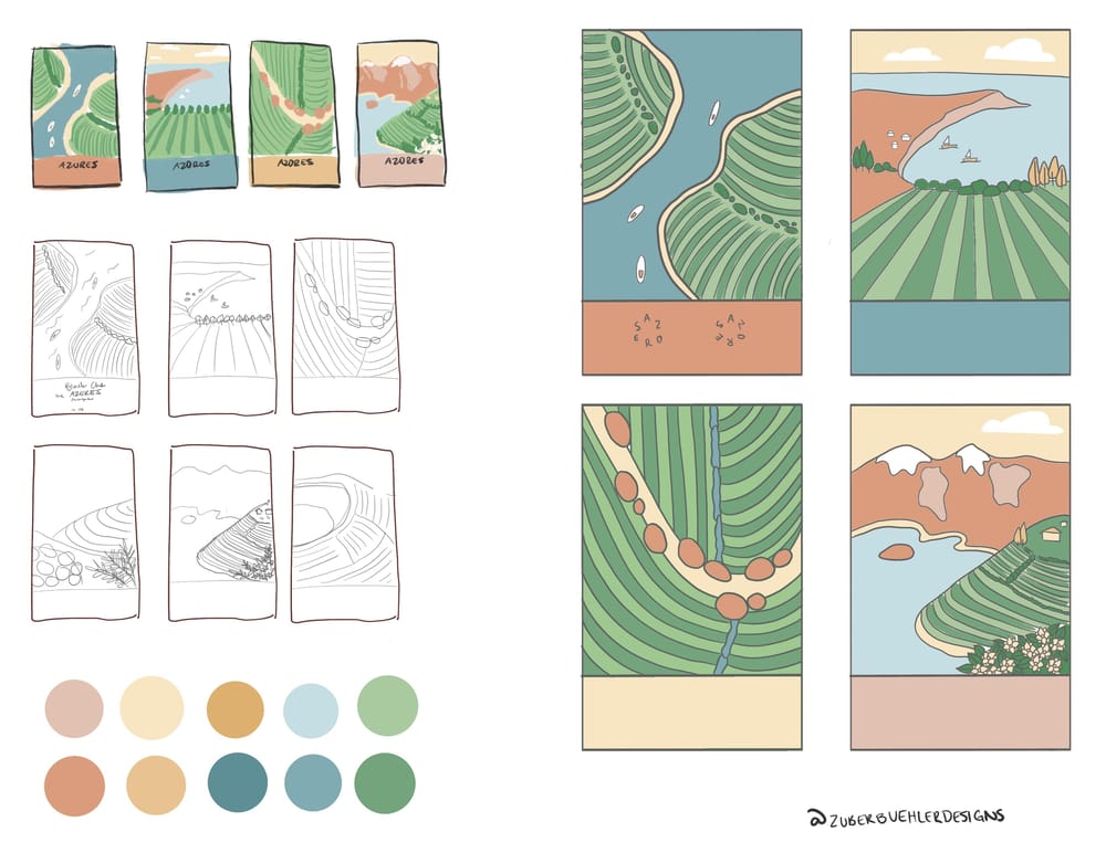Azores Tea Packaging - image 3 - student project