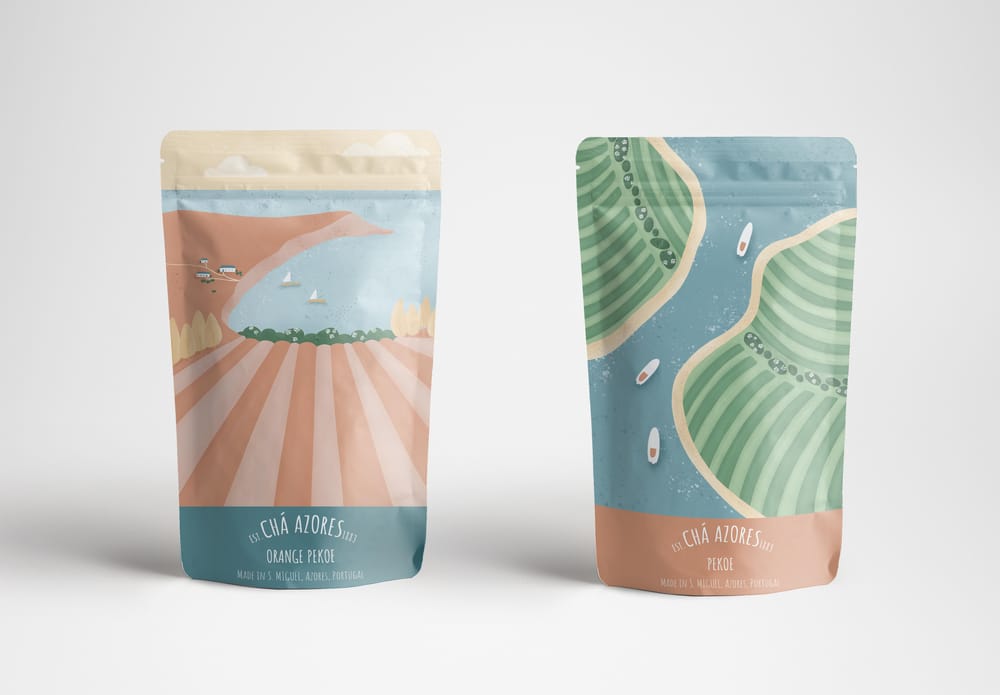 Azores Tea Packaging - image 1 - student project