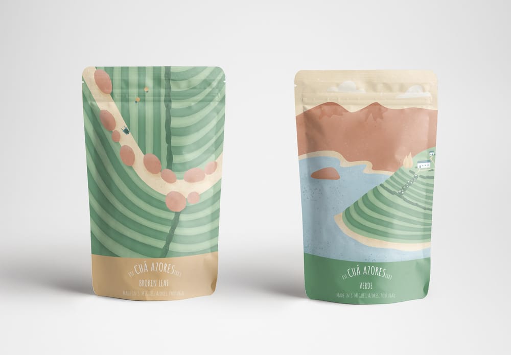 Azores Tea Packaging - image 2 - student project