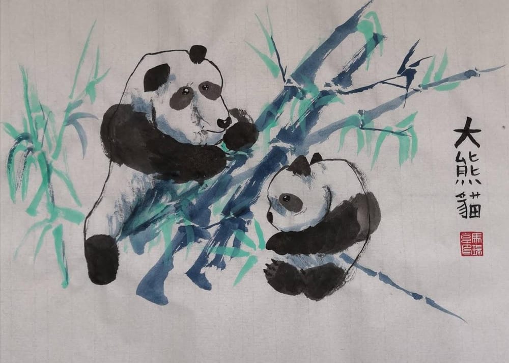 Chinese Panda paintings - image 1 - student project