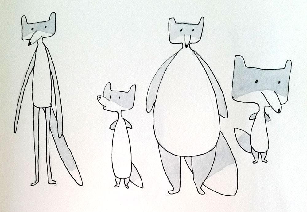 Wannabe cute wolf - image 2 - student project