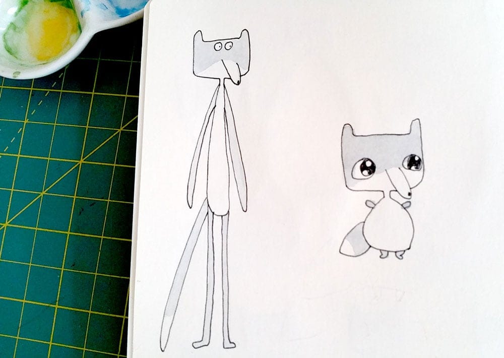 Wannabe cute wolf - image 4 - student project