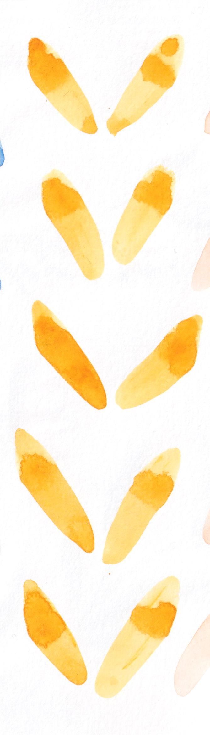 Watercolour doodles transformed into seamless repeating patterns - image 2 - student project