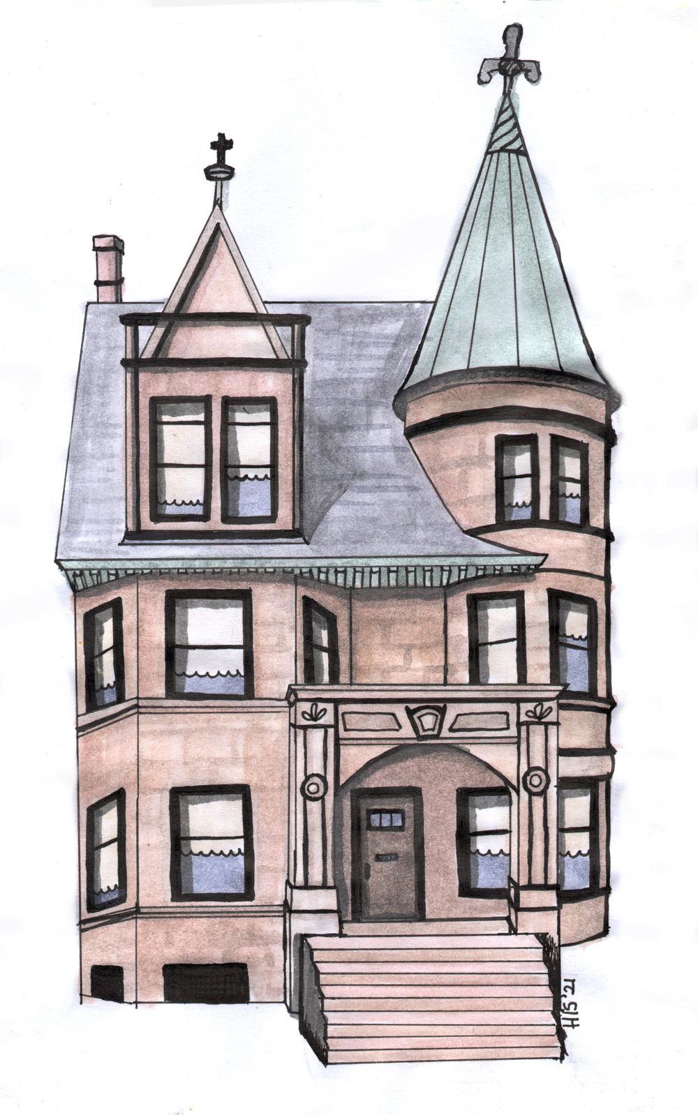 Chicago Brownstone - image 1 - student project
