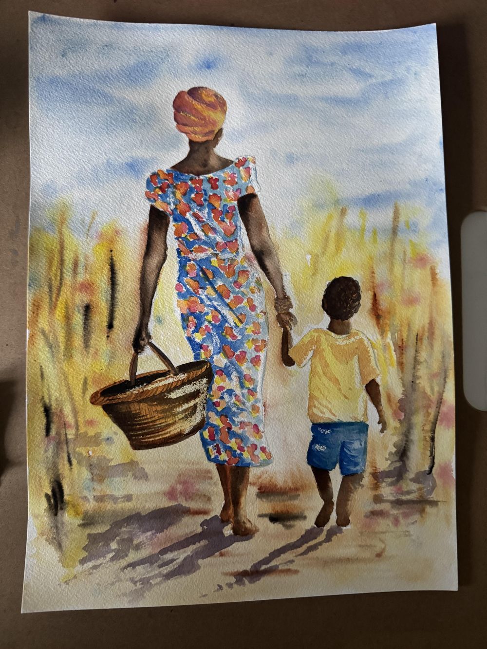 African sun: mother & son - image 1 - student project