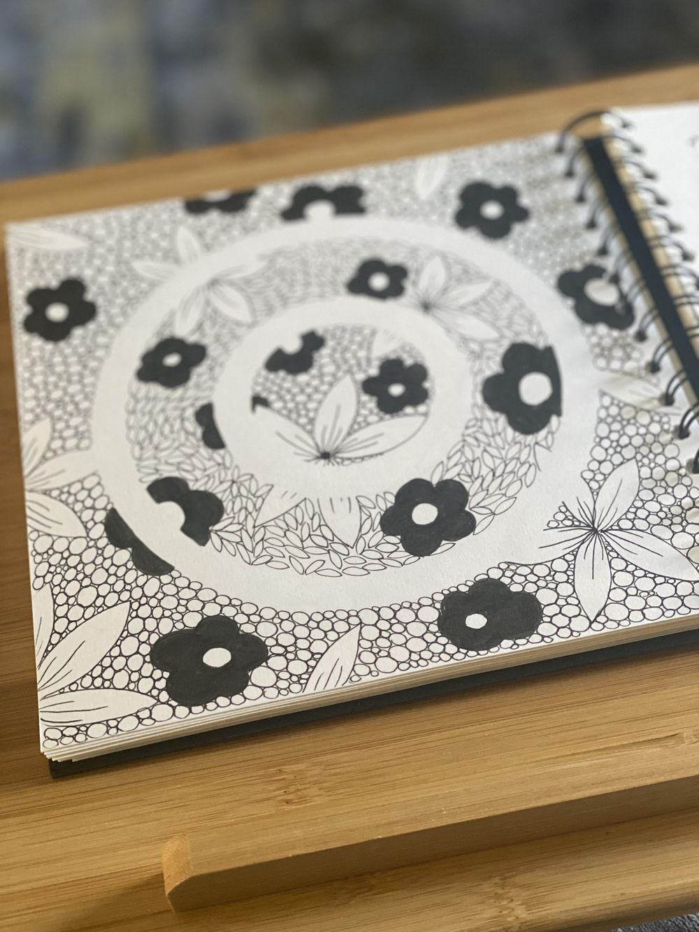Sketchbook Floral Doodles - image 3 - student project