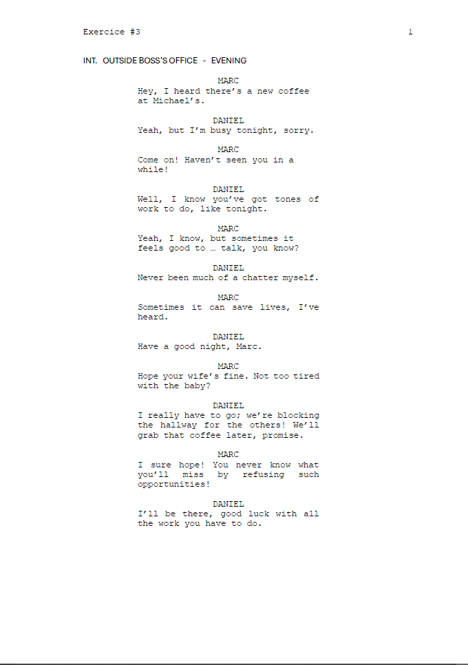 Third exercice : subtext - image 1 - student project