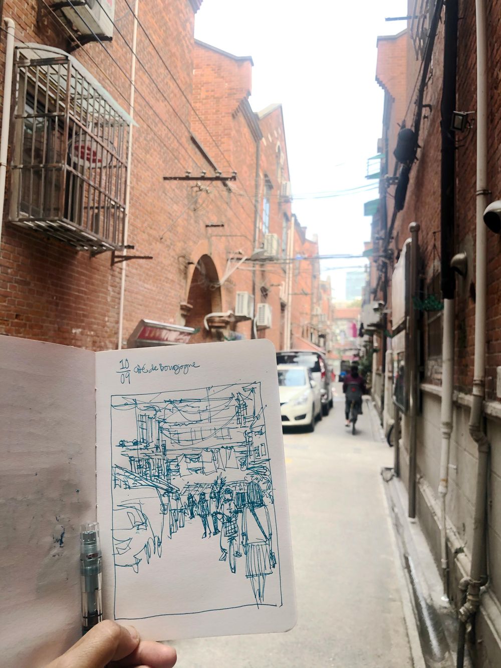 Urban Sketching + People - image 14 - student project