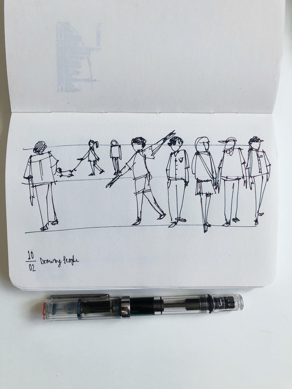 Urban Sketching + People - image 18 - student project