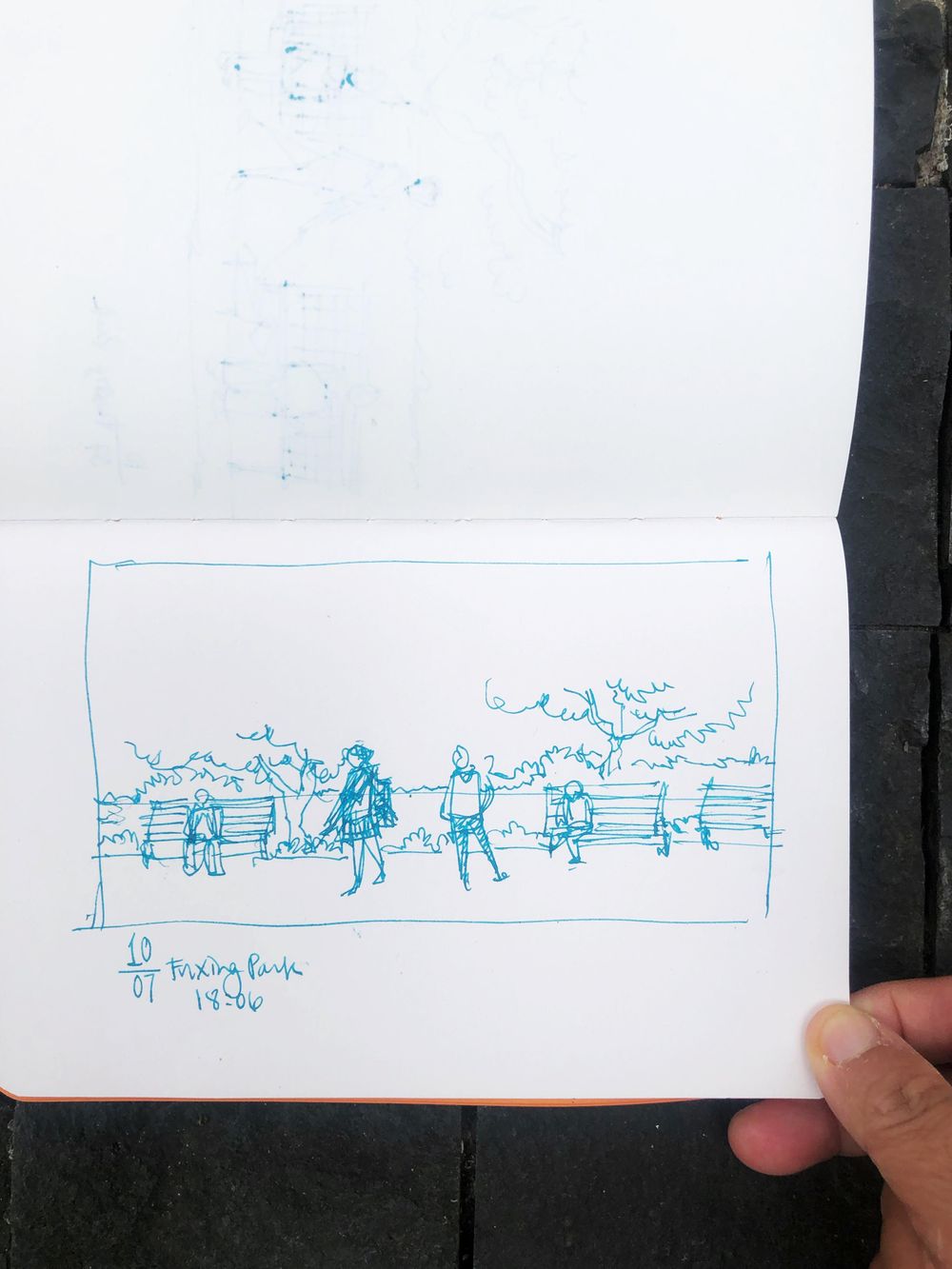 Urban Sketching + People - image 15 - student project