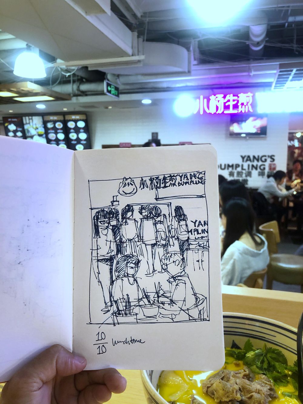 Urban Sketching + People - image 13 - student project
