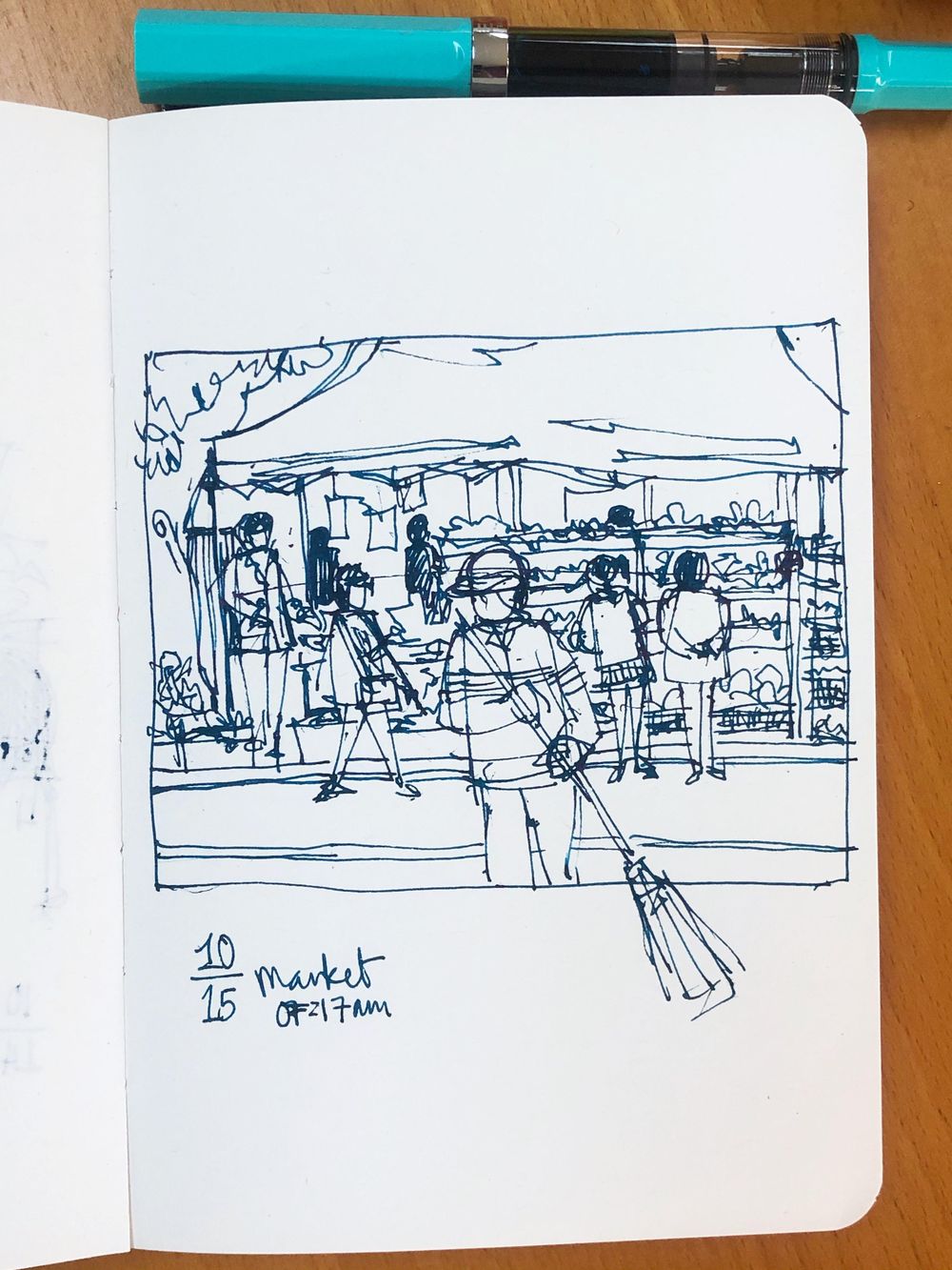Urban Sketching + People - image 12 - student project