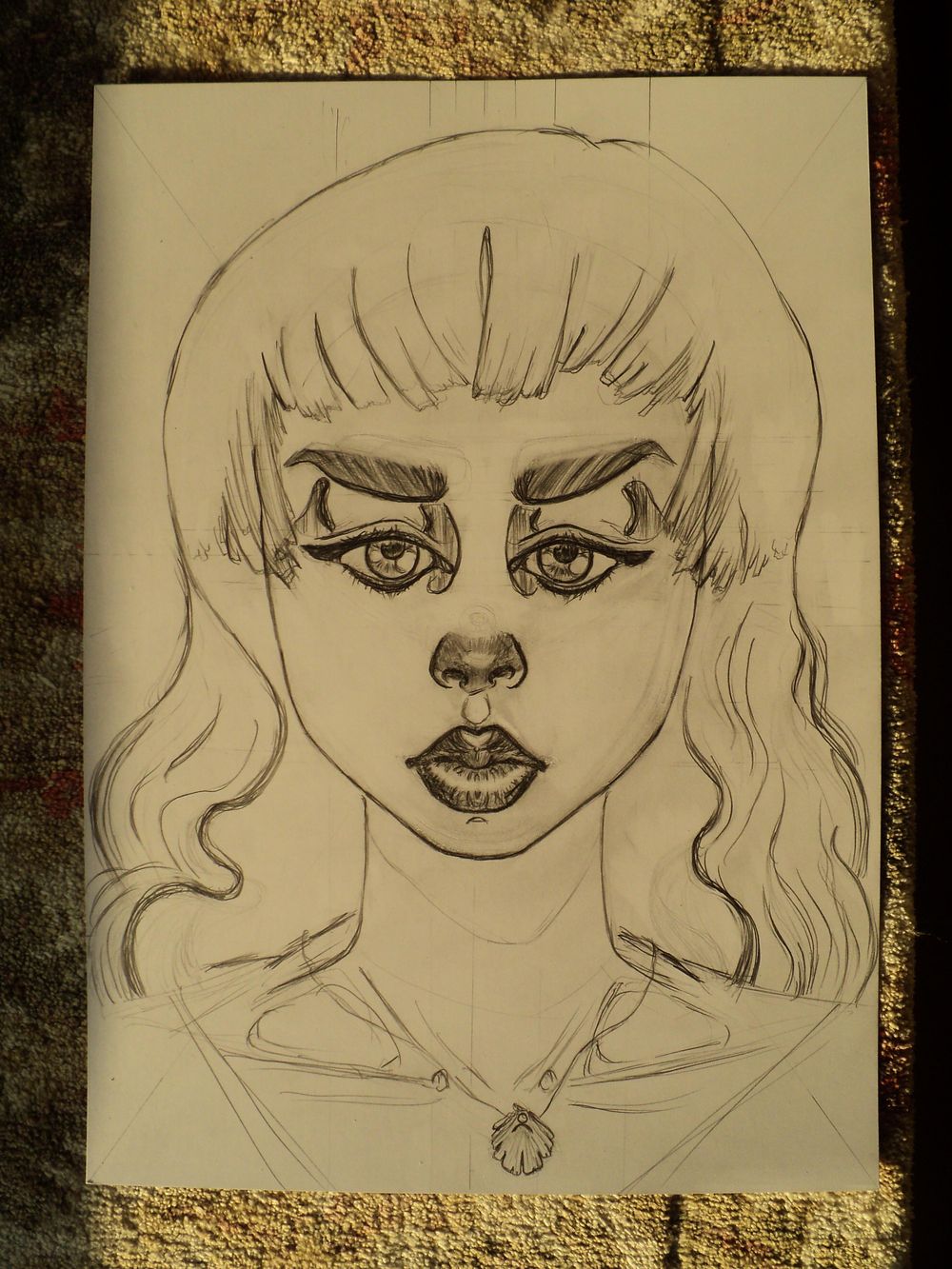 Rainy Green Girl - image 1 - student project