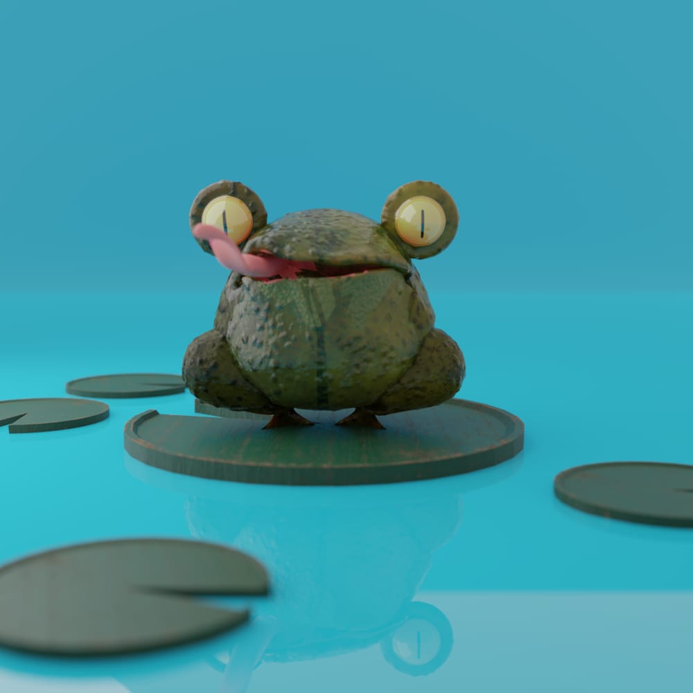 Sarah's Frog - image 1 - student project
