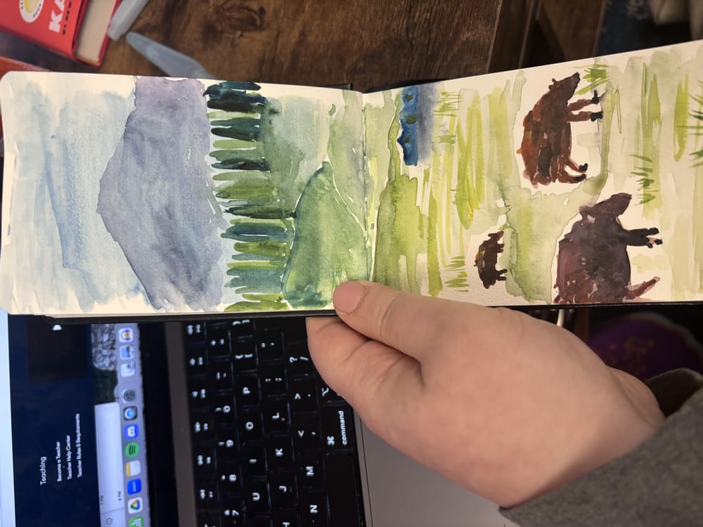 Travel Painting While Traveling - image 1 - student project