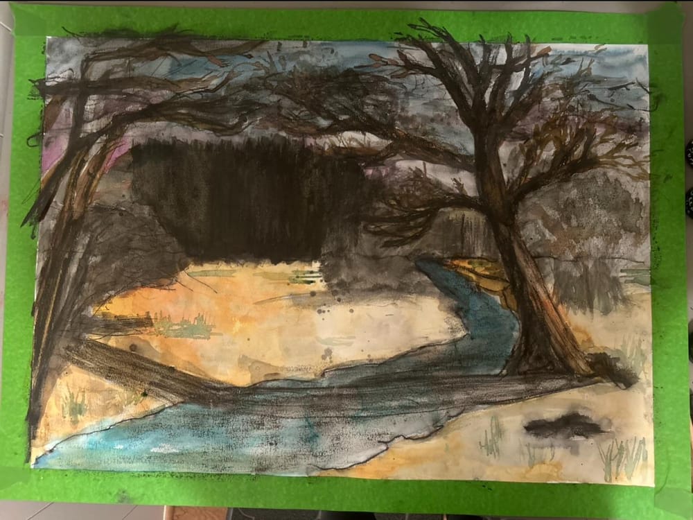 Landscape graphite version - image 1 - student project