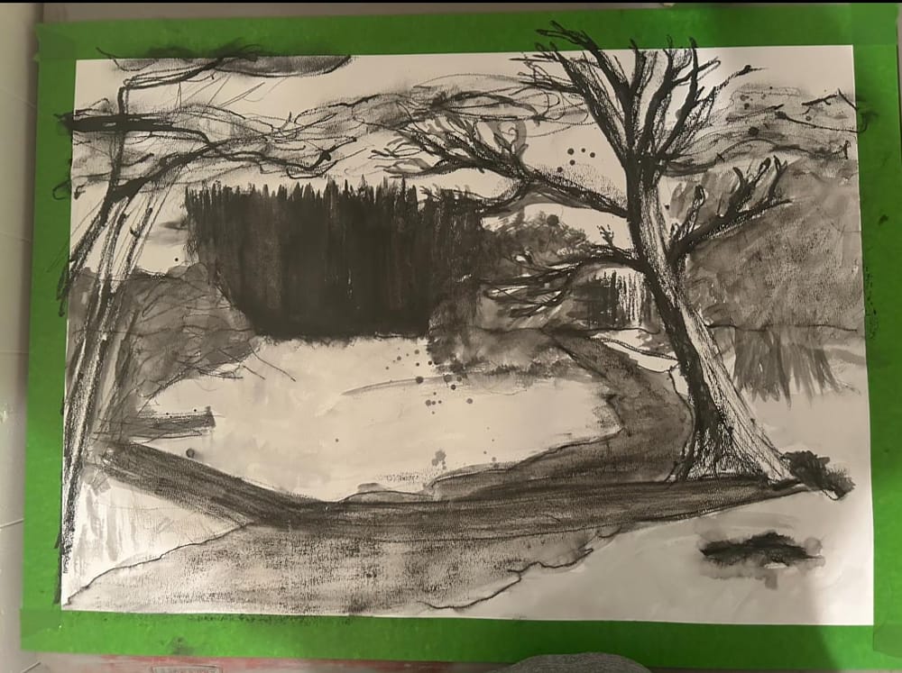 Landscape graphite version - image 2 - student project