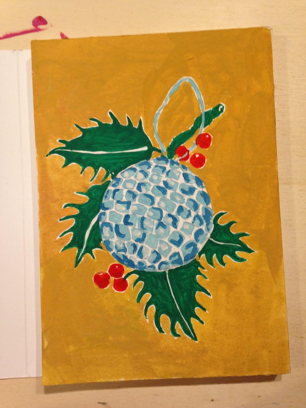 Grungy Christmasornaments - image 1 - student project